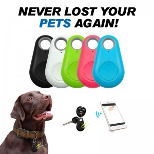 Кропля вады Прылада Bluetooth Anti-Lost Інтэлектуальная двухбаковая сігналізацыя Tracker Кашалёк Мабільны тэлефон Pet Anti-Lost Device