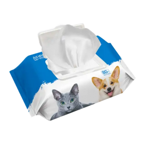 Aukštos kokybės vienkartinės nemokamos OEM automobilių šunų valymo servetėlės ​​drėgnoms servetėlėms