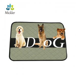 Custom Reusable Pet Changing Pad Washable Pet Training Pad Highly Absorbent Non-return