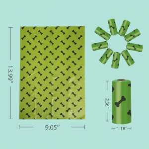 2023 de vânzare la cald, ecologic, de înaltă calitate, logo personalizat imprimat biodegradabil