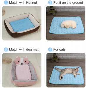 Custom Reusable Pet Diaper Pad Washable Pet Training Pad Soft and Comfortable Pet Pad ສໍາລັບຫມາ