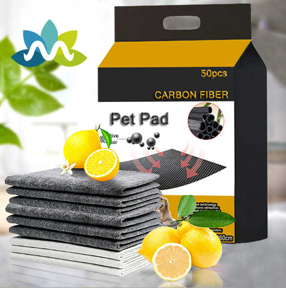 OEM Bamboo Charcoal Disposable Pet Pads Biodegradable Dog Pee Puppy Pads