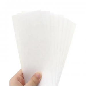 Wax 100 Pcs ស្លាកឯកជនដែលមានគុណភាពខ្ពស់ បន្ទះ depilatory ក្រណាត់ដែលមិនមែនជាត្បាញ បំបាត់សក់ waxing ក្រដាស Wax Coated Paper