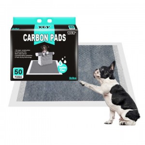 លក់ដុំ Pet Pee Pad Carbon Puppy Pads Pee Pad ដែលស្រូបយកខ្ពស់ ECO Dog