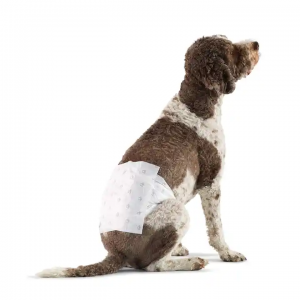 Customized Disposable Diapers for Dogs Super Absorbent Non Backflow Male Dog Diapers Wholesale