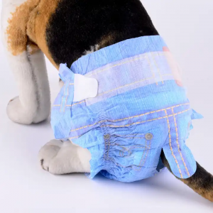 High Absorbency Dog Diaper Suit Male Eco Friendly Free Sample Pet Urine Changing Diaper