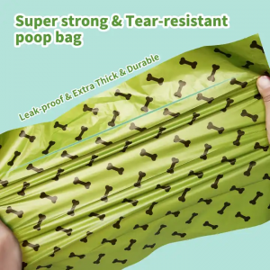 Hot Sale Professional Biodegradable Poop Bags Scented Cat Poop Scooper With Bags