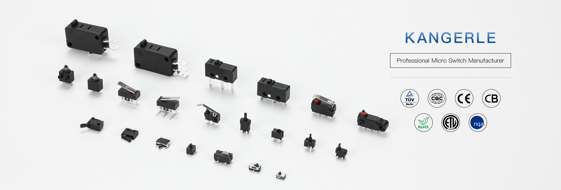 How many micro switch types are there？