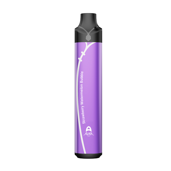 MS007 Aurabar 600 Puffs ปากกา vape แบบใช้แล้วทิ้งโรงงานเซินเจิ้นออกแบบสิทธิบัตรผู้ผลิตบุหรี่อิเล็กทรอนิกส์