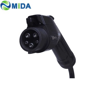32A 40A 50A Type 1 Plug SAE J1772 Connector for Electric Vehicles Charger