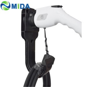 EV charger Holder with hook for type1 plug