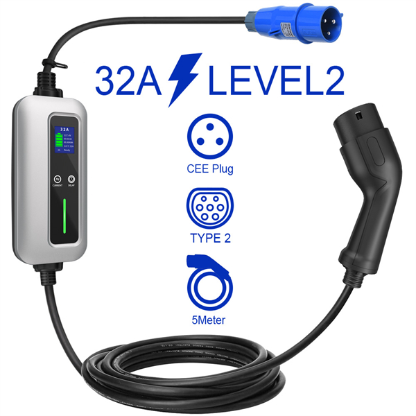 Level 2 EV Charger Type2 IEC 62196-2 16A 20A 32A IEC 62196-2 Type 2