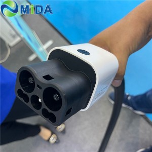 China ChaoJi Plug 500A 900KW ChaoJi GUN Kapalinové chlazení Konektor pro rychlé nabíjení