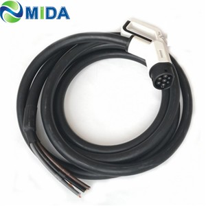 63A Tîpa 2 Female Plug IEC 62196-2 EV Connector V3-DSIEC2e-EV63P