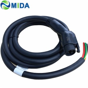 MIDA IP55 Type1 80A SAE J1772 EV Ladegeräter Plug