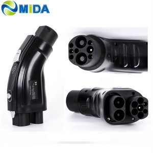 DC Charger Connector EV Adapter Combo 2 Plug CC...