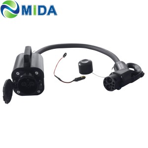 EV Charger Adapter 125A CHAdeMO to GBT Adapter
