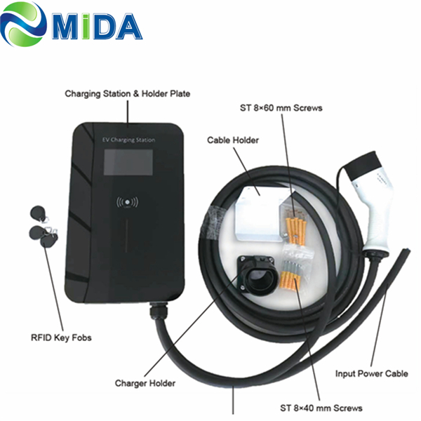 Carte RFID pour voiture électrique AC home EV Charger Wallbox (16A