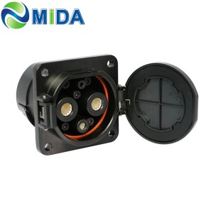 China Manufacture 150A 200A GBT Connector Vehicles Inlets GB/T DC Charging Socket