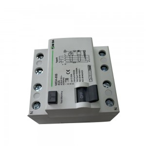 4P 63A 80A 30mA RCCB Residual Current Chipangizo Circuit Breaker RCD