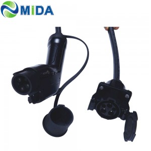 Type1 EV plug to  socket car charger for electric charging stations
