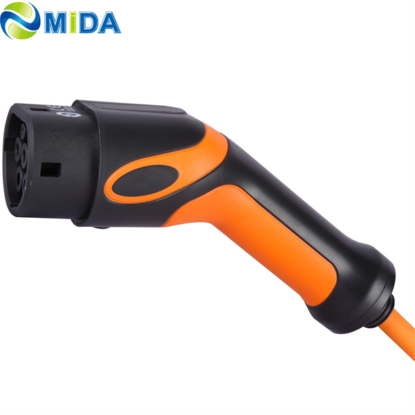 Manufactur standard Evse Charging Cable - Three phase 11kw 16A Type2 EV Charger Cable Type 2 extension cable  – Mida