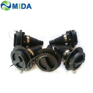 Three Phase 32Amp Type 2 inlets Male EV Charger Socket for Electric Car Charger DSIEC2f-EV32S