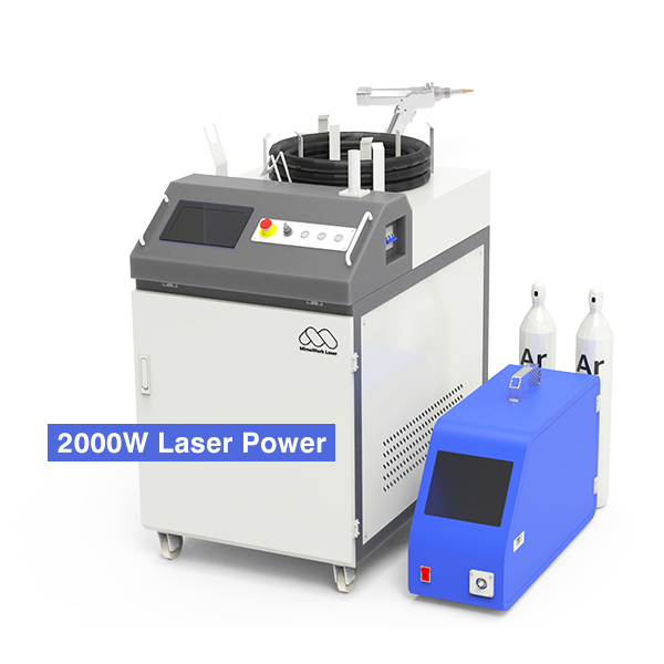 2000 W laserhitsauskone kädessä pidettävä kuitu