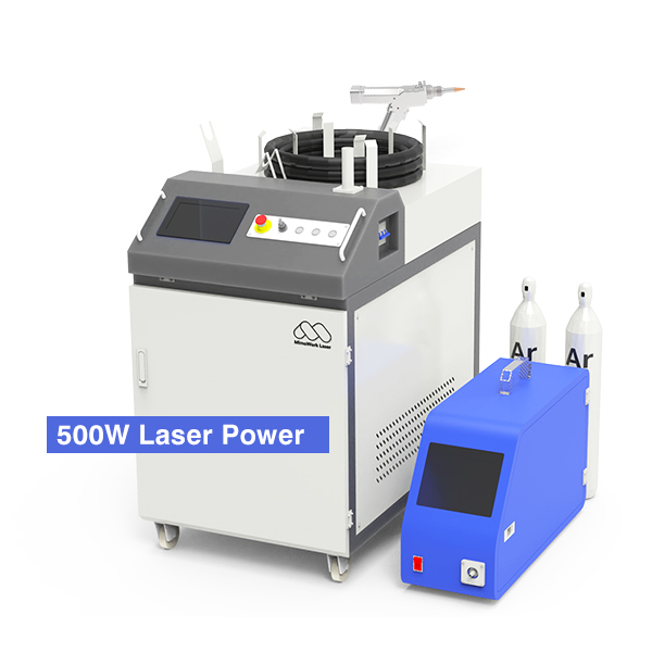 500 W laserhitsauskone kädessä pidettävä kuitu