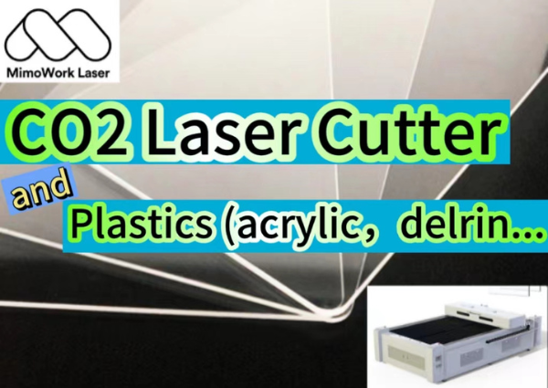 What are the most suitable types of plastics for CO2 laser cutting machines?