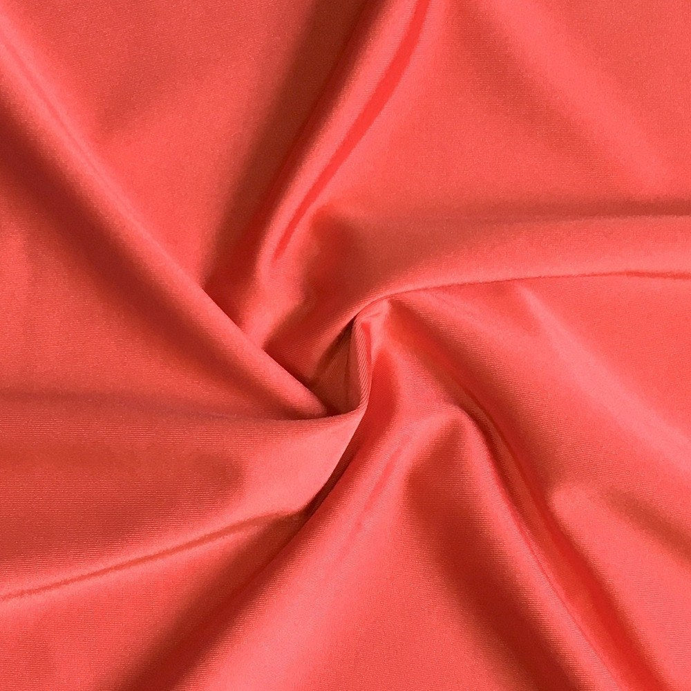 Material de spandex vermello