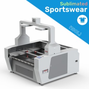 Mesin Potong Laser Pakaian Olahraga (180L)