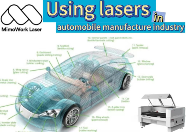 Uzado de Laseroj en la Aŭta Produktado-Industrio