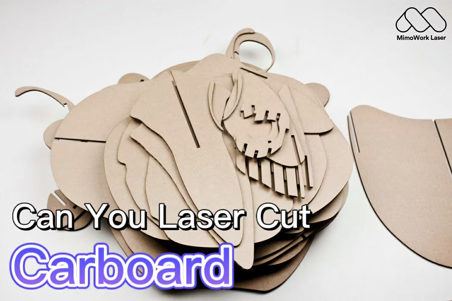 Can you laser cut cardboard?