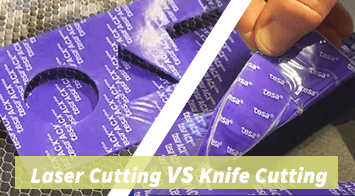 comparație tăierea cu cuțitul cu laser