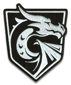 Broderie Patch Dragon