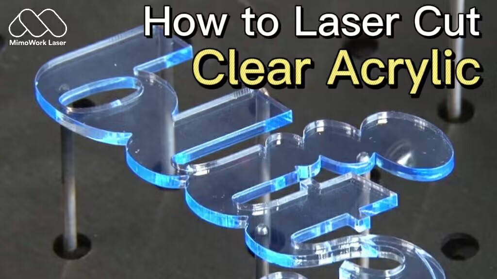 Come tagliare al laser l'acrilico trasparente