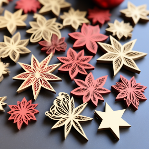 Laser Cut Christmas Ornaments
