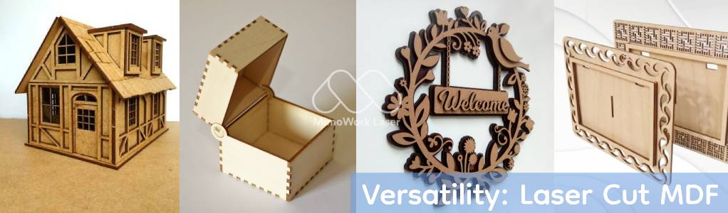 laser cutting mdf applications(crafts, furniture, photo frame, decorations)