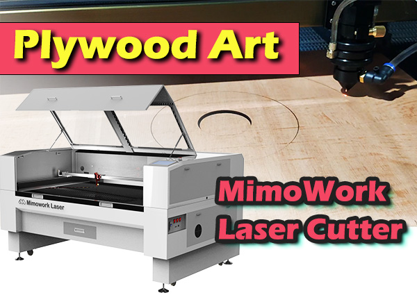 máquina de corte a laser para madeira compensada