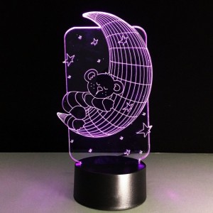 laser-cutting-acrylic-stand-bear-moon-woyamba