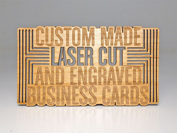 How to Make Laser Cut Business Cards