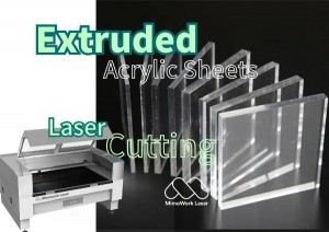 corte a laser acrílico extrudado