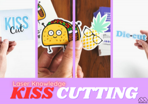 Laser Knowledge Kiss Cut Thumbnail