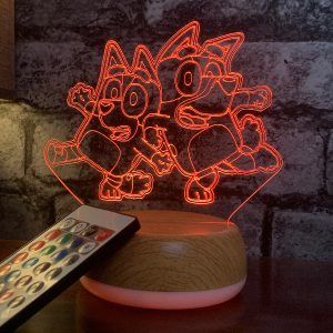 LED Acrylic Stand Red
