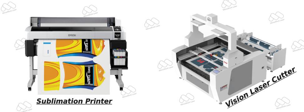 sportswear printer and laser cutter