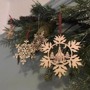 wooden Christmas Decorations 02