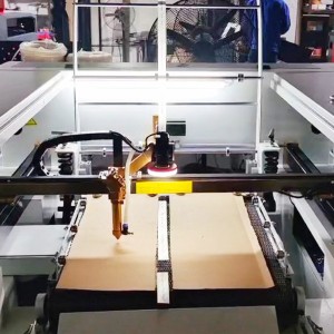 Roll Woven Label Laser Cutting Machine