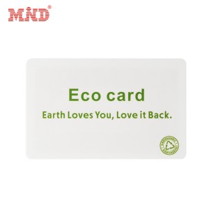 ʻO OEM nā mea waimaka waimaka rfid chip Eco friendly bio pepa e like me ka pvc smart card