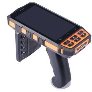 Cheap rugged 4g 1d 2d android bt handheld laser barcode scanner wharehouse pda terminal